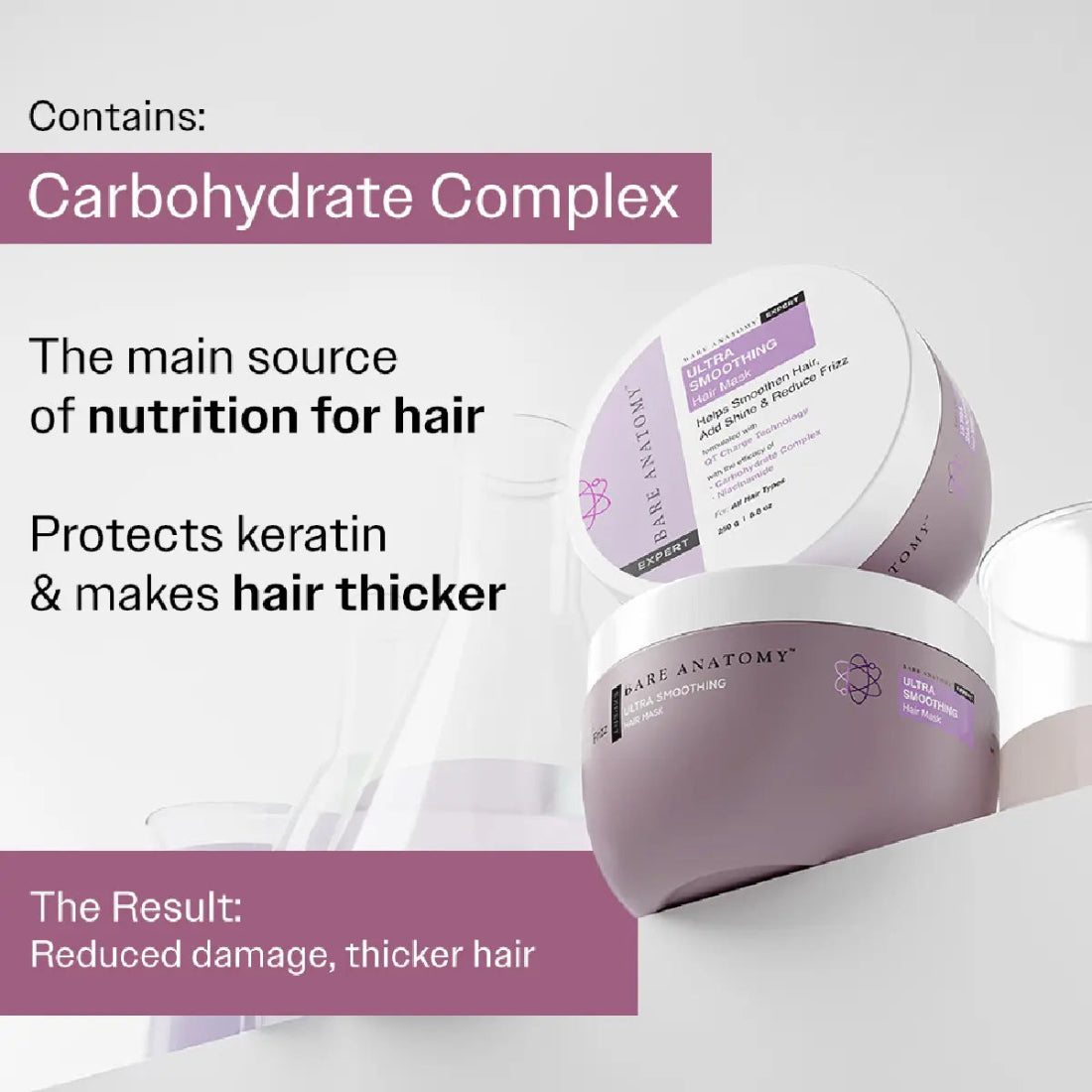 Bare Anatomy Ultra Smoothing Hair Duo – Shampoo & Mask