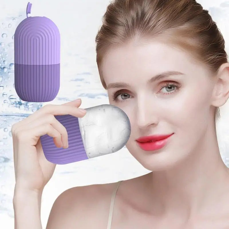 Bare Anatomy Ice Facial Roller – De-Puffing & Pore-Refining Cold Therapy Tool